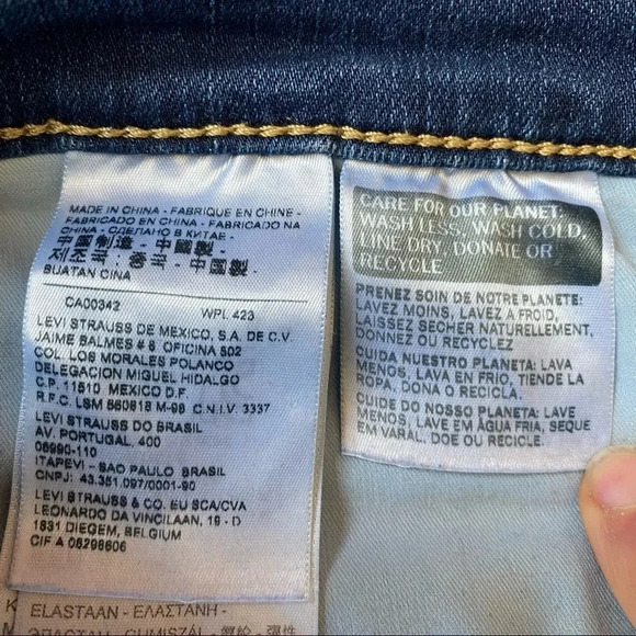 LEVI'S | 311 Distressed Shaping Skinny Jeans - Picture 5 of 11